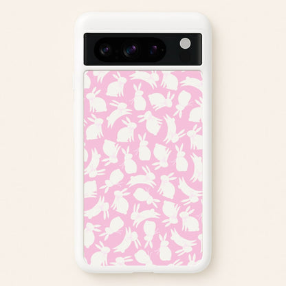 Bunnies And Bows - Easter Patterns  - Easter Phone Case for Google Pixel 8 Pro