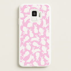 Bunnies And Bows - Easter Patterns  - Easter Phone Case for Galaxy S9