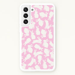 Bunnies And Bows - Easter Patterns  - Easter Phone Case for Galaxy S21 Plus