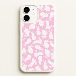 Bunnies And Bows - Easter Patterns  - Easter Phone Case for iPhone 11