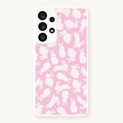 Bunnies And Bows - Easter Patterns  - Easter Phone Case for Galaxy A53