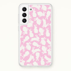 Bunnies And Bows - Easter Patterns  - Easter Phone Case for Galaxy S22 Plus