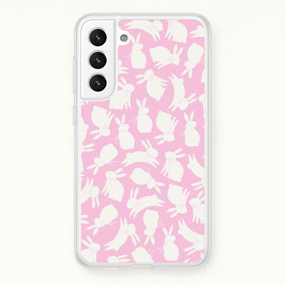 Bunnies And Bows - Easter Patterns  - Easter Phone Case for Galaxy S22 Plus