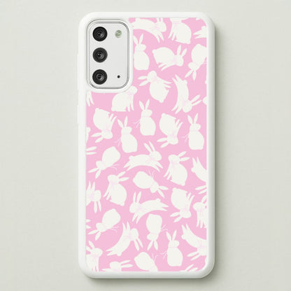 Bunnies And Bows - Easter Patterns  - Easter Phone Case for Galaxy Note 20