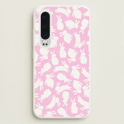 Bunnies And Bows - Easter Patterns  - Easter Phone Case for Huawei P30