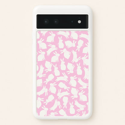 Bunnies And Bows - Easter Patterns  - Easter Phone Case for Google Pixel 6