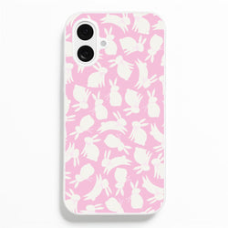 Bunnies And Bows - Easter Patterns Phone Case