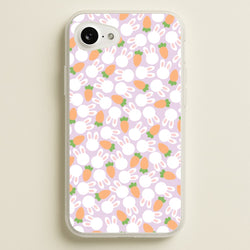 Rabbits And Carrots - Easter Patterns  - Easter Phone Case for iPhone 16e