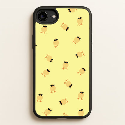 Chicks With Sunglasses Pattern  - Easter Phone Case for iPhone 6 / 7 / 8 / SE