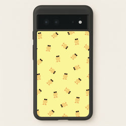 Chicks With Sunglasses Pattern  - Easter Phone Case for Google Pixel 6