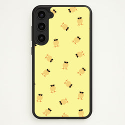 Chicks With Sunglasses Pattern  - Easter Phone Case for Galaxy S23 Plus
