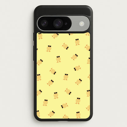 Chicks With Sunglasses Pattern Phone Case for Google Pixel 10 / 10 Pro