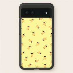 Chicks With Sunglasses Pattern  - Easter Phone Case for Google Pixel 6a