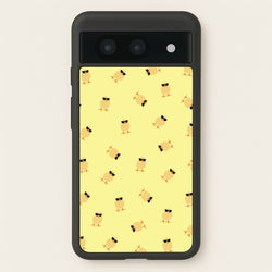 Chicks With Sunglasses Pattern  - Easter Phone Case for Google Pixel 8a