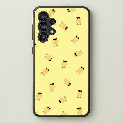 Chicks With Sunglasses Pattern  - Easter Phone Case for Galaxy A13
