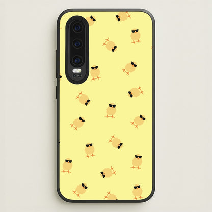 Chicks With Sunglasses Pattern  - Easter Phone Case for Huawei P30