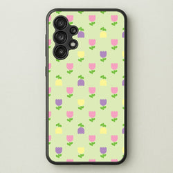 Pastel Tulips Pattern  - Easter Phone Case for Galaxy A13
