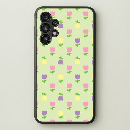 Pastel Tulips Pattern  - Easter Phone Case for Galaxy A13