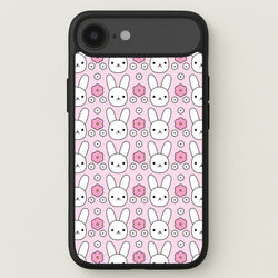 Bunnies And Flowers Pattern Phone Case for iPhone 17 Air