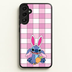 Easter Bunny Blue Alien  - Easter Phone Case for Galaxy A36