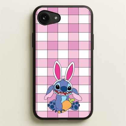 Easter Bunny Blue Alien  - Easter Phone Case for iPhone 16e