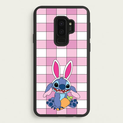 Easter Bunny Blue Alien  - Easter Phone Case for Galaxy S9 Plus
