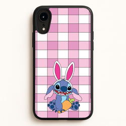 Easter Bunny Blue Alien  - Easter Phone Case for iPhone XR