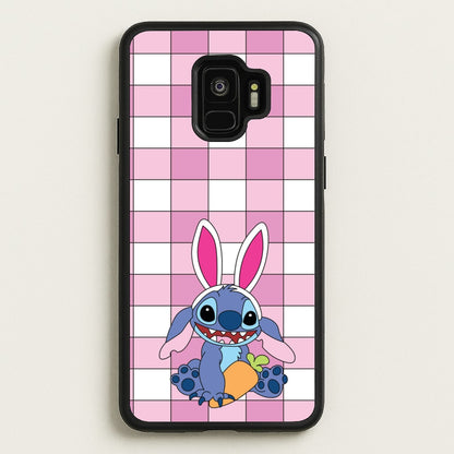 Easter Bunny Blue Alien  - Easter Phone Case for Galaxy S9