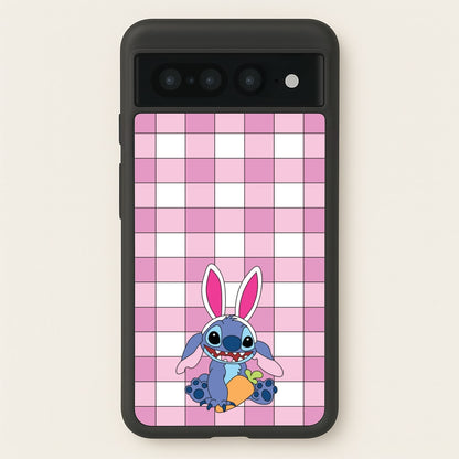 Easter Bunny Blue Alien  - Easter Phone Case for Google Pixel 7 Pro