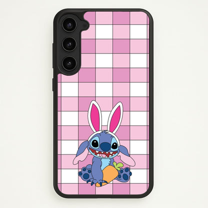 Easter Bunny Blue Alien  - Easter Phone Case for Galaxy S23 Plus