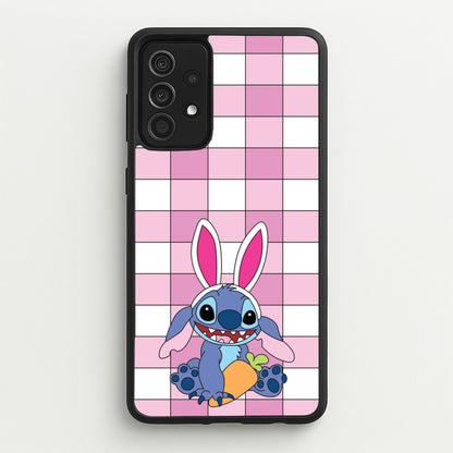 Easter Bunny Blue Alien  - Easter Phone Case for Galaxy A52 / A52s