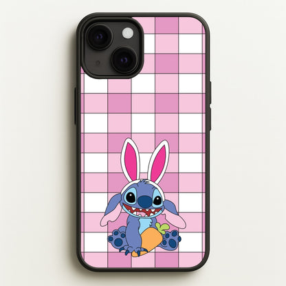Easter Bunny Blue Alien  - Easter Phone Case for iPhone 13 Mini
