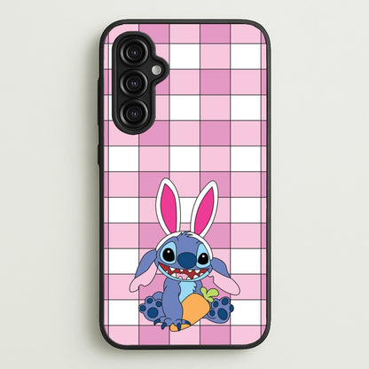 Easter Bunny Blue Alien  - Easter Phone Case for Galaxy A14