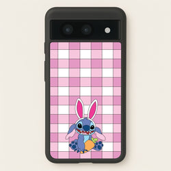 Easter Bunny Blue Alien  - Easter Phone Case for Google Pixel 8a