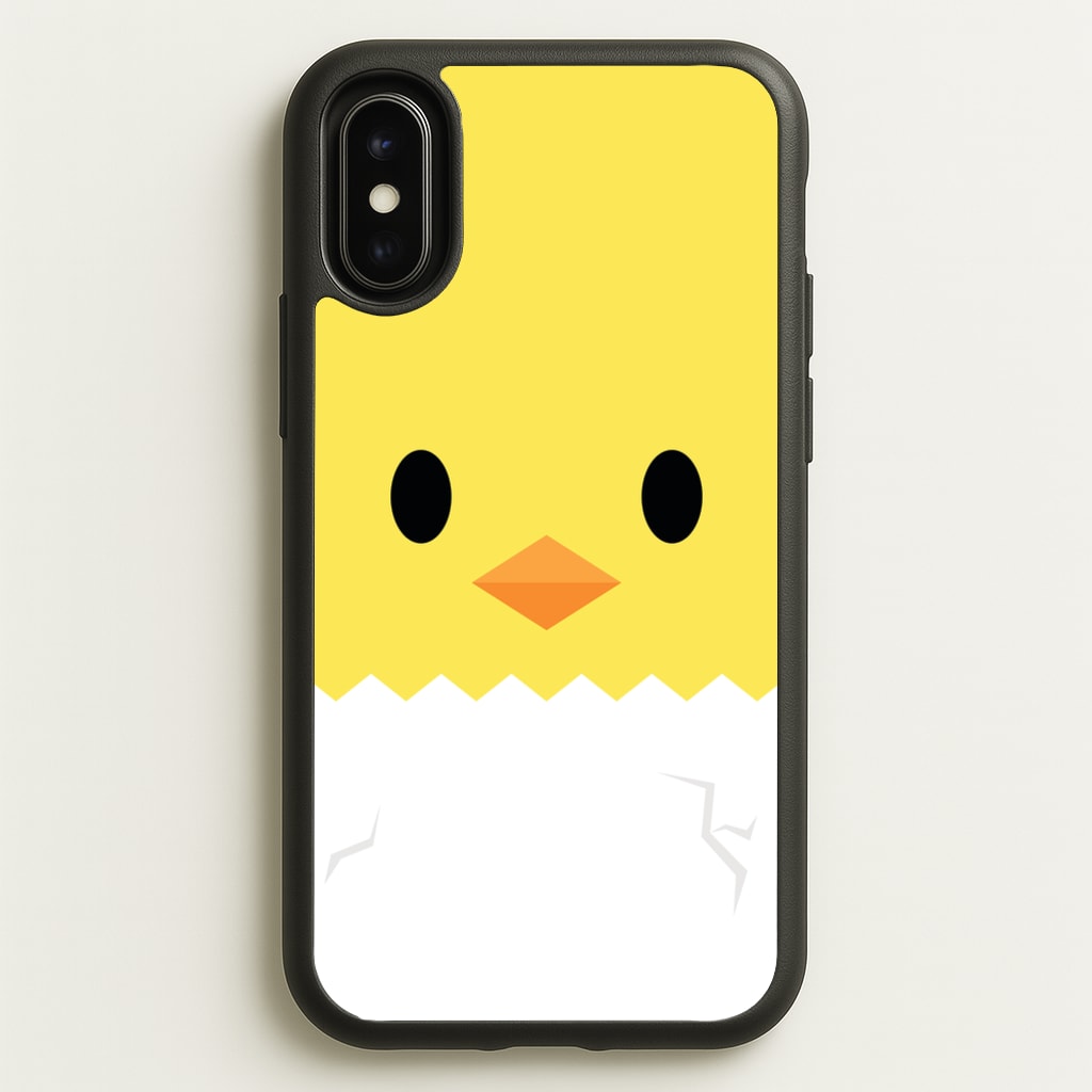 Yellow Chick  - Easter Phone Case for iPhone X / XS