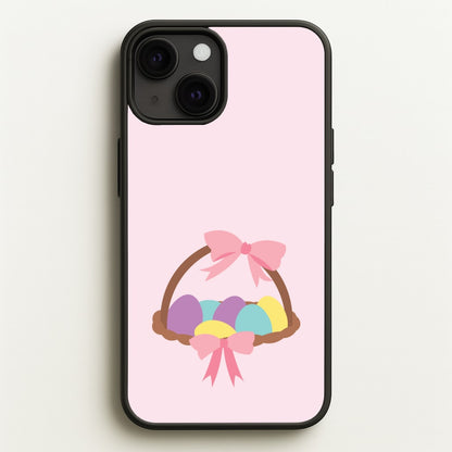 Pink Easter Basket  - Easter Phone Case for iPhone 13