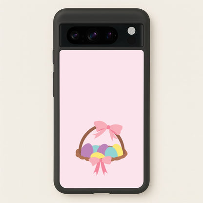 Pink Easter Basket  - Easter Phone Case for Google Pixel 8 Pro