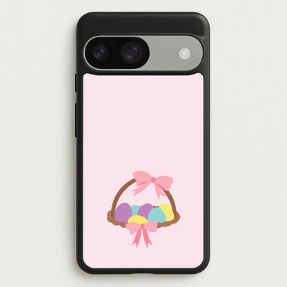 Pink Easter Basket  - Easter Phone Case for Google Pixel 9 / 9 Pro