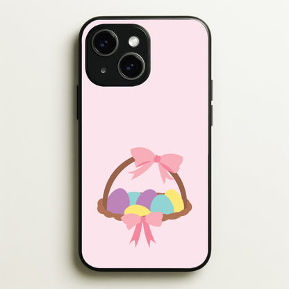 Pink Easter Basket  - Easter Phone Case for iPhone 14