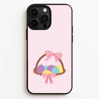 Pink Easter Basket  - Easter Phone Case for iPhone 13 Pro Max