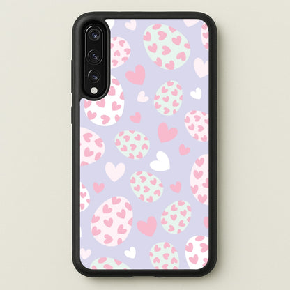 Heart Easter Eggs Pattern  - Easter Phone Case for Huawei P20 Pro
