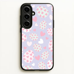 Heart Easter Eggs Pattern  - Easter Phone Case for Galaxy A56