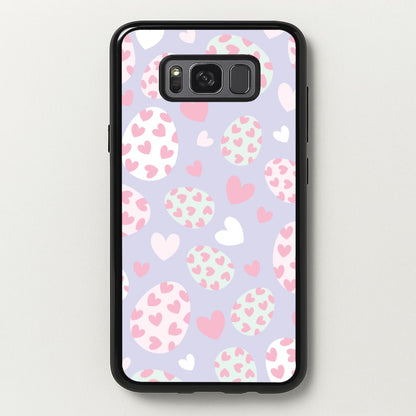 Heart Easter Eggs Pattern  - Easter Phone Case for Galaxy S8 Plus