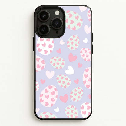 Heart Easter Eggs Pattern  - Easter Phone Case for iPhone 11 Pro Max