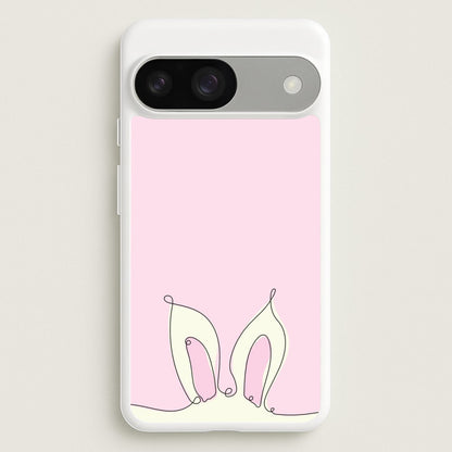 Outline Bunny Ears  - Easter Phone Case for Google Pixel 9 / 9 Pro