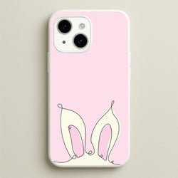 Outline Bunny Ears  - Easter Phone Case for iPhone 15 Plus