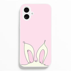 Outline Bunny Ears  - Easter Phone Case for iPhone 16 Plus