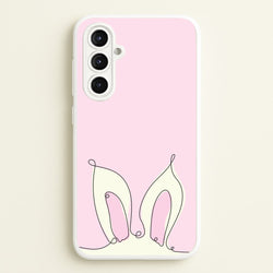 Outline Bunny Ears  - Easter Phone Case for Galaxy A16