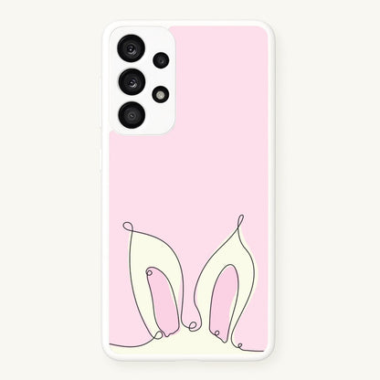 Outline Bunny Ears  - Easter Phone Case for Galaxy A53