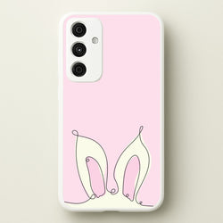 Outline Bunny Ears  - Easter Phone Case for Galaxy A35